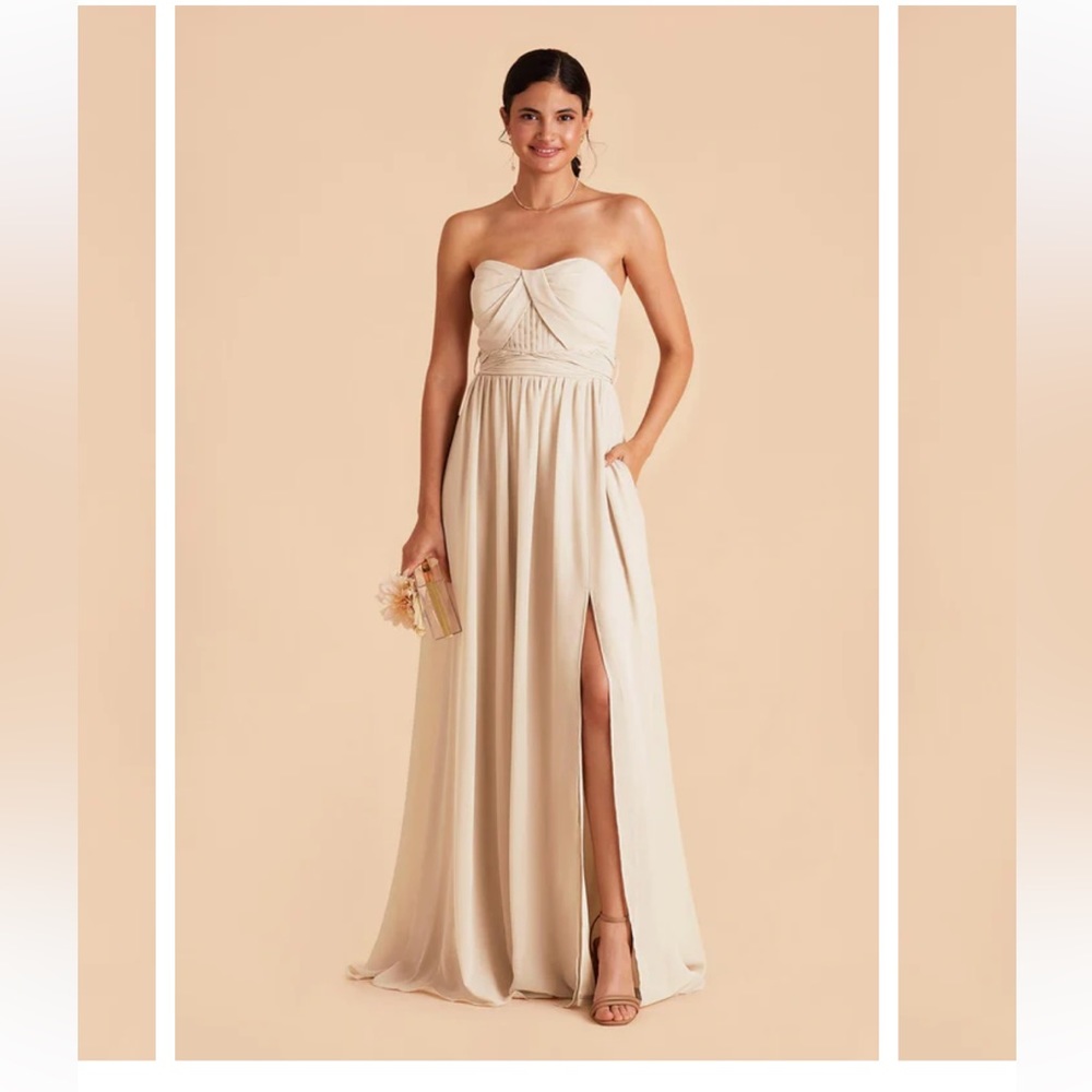 Birdy Grey Strapless Cream Dress